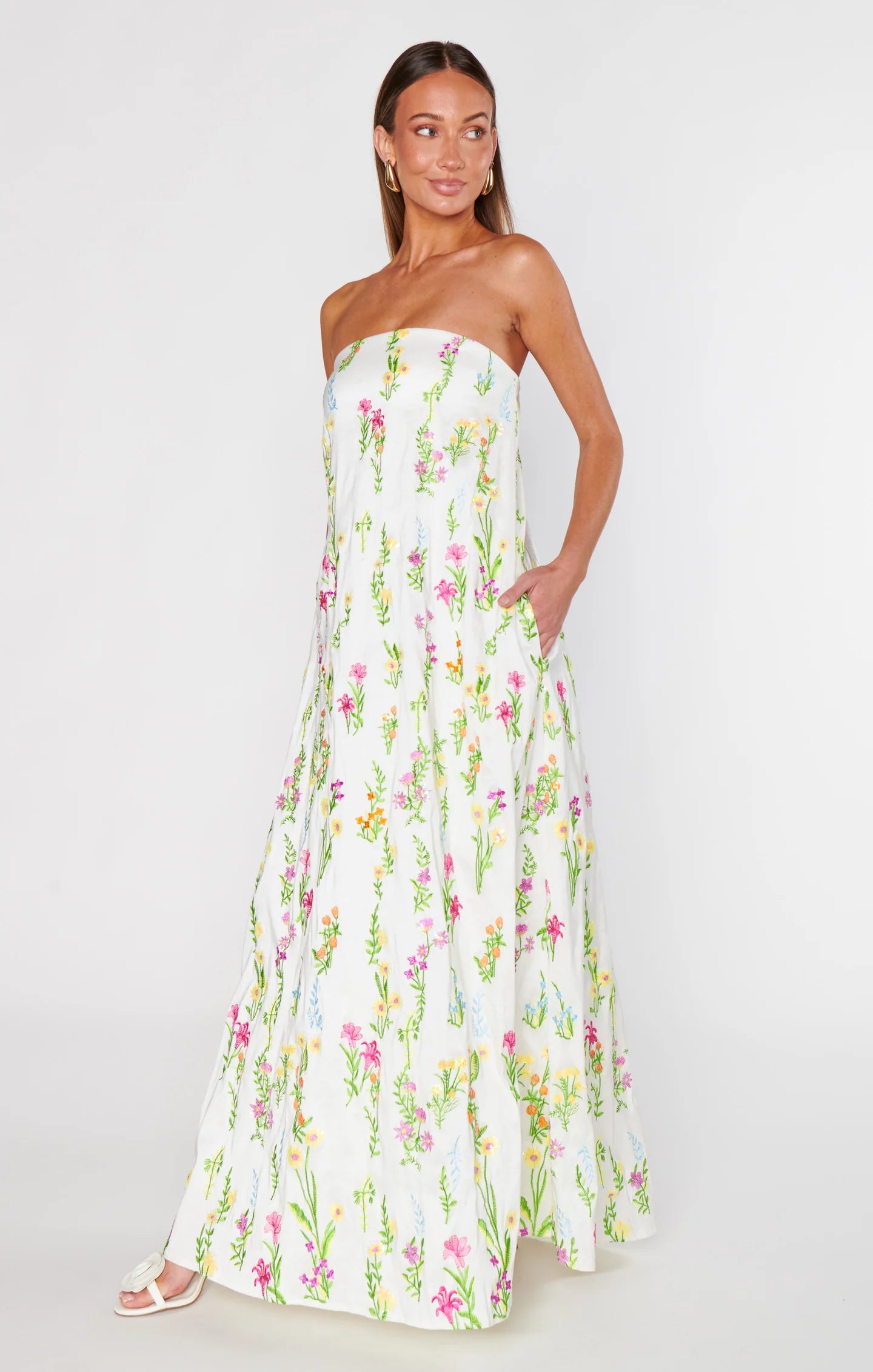 Flower Maxi Dress